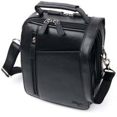 Стильная и практичная мужская сумка KARYA 20899 кожаная Черный