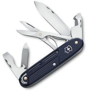 Складной нож 93 мм Victorinox SYNERGY X ALOX Темно-синий 0.8226.22