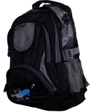 Удобный рюкзак для городской молодежи Bags Collection 00650, Черный