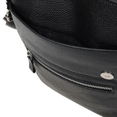 Мужская кожаная сумка Borsa Leather k10013-black