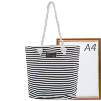 Женская пляжная тканевая сумка KMY (КЭЙ ЭМ ВАЙ) DET1806-4 Черный