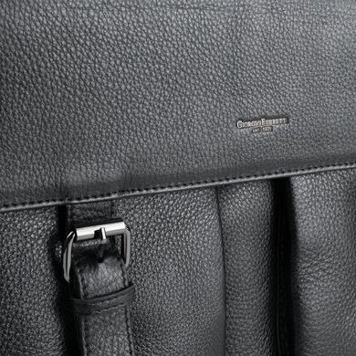Чоловічий шкіряний портфель Giorgio Ferretti 201850060a-black