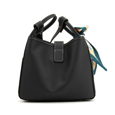 Жіноча сумка через плече з натуральної шкіри Olivia Leather B24-W-6056A Чорний