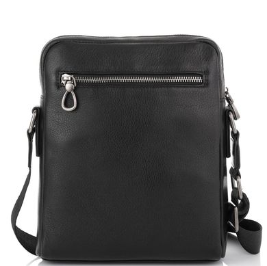Мужская кожаная сумка через плечо Tiding Bag SM8-1007A Черный