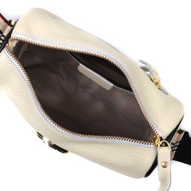 Дивовижна сумка для стильних жінок із натуральної шкіри Vintage 22264 Білий
