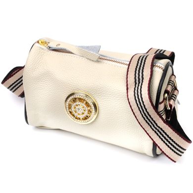 Изумительная сумка для стильных женщин из натуральной кожи Vintage 22264 Белый