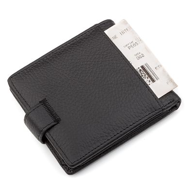 Мужской кошелек ST Leather 18345 (ST153) кожаный Черный