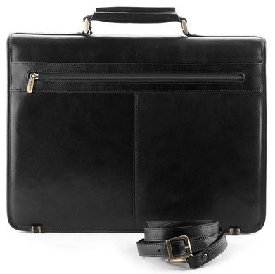 Черный кожаный портфель для деловых мужчин Wittchen, Черный