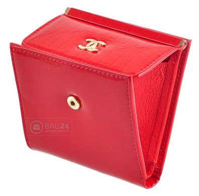 Небольшой кожаный кошелек CHANEL (ШАНЕЛЬ), Красный