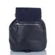 Жіноча шкіряна сумка-рюкзак VALENTA (ВАЛЕНТА) VBE6188812 Синій