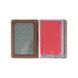 Дизайнерська обкладинка-органайзер для документів (ID паспорт) з шкіри оливкового кольору