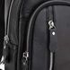 Мужской кожаный черный слинг на плечо Tiding Bag A25F-5605A Черный