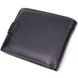 Горизонтальное мужское портмоне из натуральной кожи ST Leather 22487 Черный