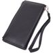 Лаконичный женский вертикальный кошелек-клатч из натуральной кожи ST Leather 22537 Черный