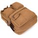 Рюкзак текстильный дорожный унисекс Vintage 20619 Коричневый