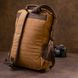 Рюкзак текстильный дорожный унисекс Vintage 20619 Коричневый