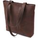 Винтажная женская сумка-шоппер Shvigel 16349 Коричневый