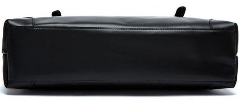 Чоловік шкіряний портфель Vintage 14646 шкіряний Чорний