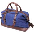 Дорожня сумка текстильна середня Vintage 20084 Синя