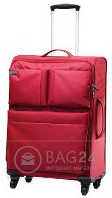 Элитный чемодан на колесах средних размеров CARLTON 093J468;22, Красный