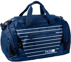 Спортивная сумка для тренировок Paso 27L, 18-019DO синяя