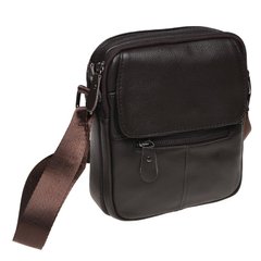 Чоловіча шкіряна сумка Borsa Leather k11169-brown