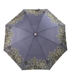 Зонт женский механический компактный облегченный ART RAIN (АРТ РЕЙН) ZAR5316-1 Синий