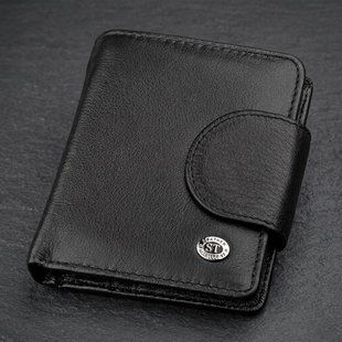 Кошелек женский ST Leather 18497 (ST415) кожаный Черный