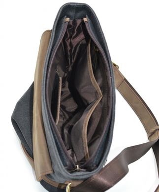 Мужская сумка парусина+кожа RG-0040-4lx бренда Tarwa