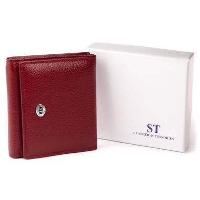 Компактний гаманець жіночий ST Leather 19257 Бордовий