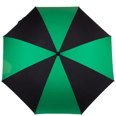 Противоштормовой зонт-трость мужской механический с большим куполом FULTON (ФУЛТОН) FULS837-Black-Green Черный