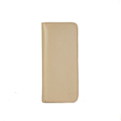 Натуральное кожаное портмоне Middle бежевое Blanknote TW-Middle-beige-ksr