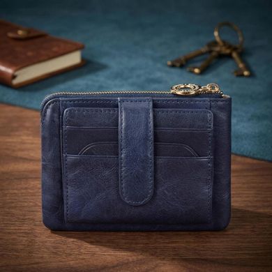 Женская кредитница Tony Perotti натуральная кожа Topkapi 3461 navy (90502) Темно-синяя