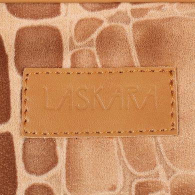 Жіноча сумка з якісного шкірозамінника LASKARA (Ласкарєв) LK-10246-giraffe Коричневий