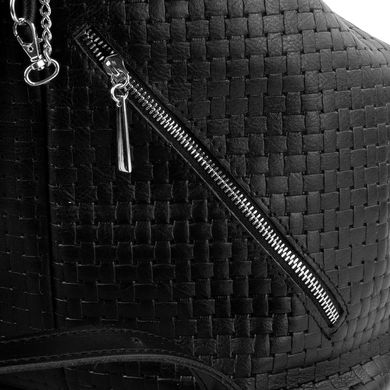 Жіноча шкіряна сумка-рюкзак ETERNO (Етерн) AN-K135-black Чорний