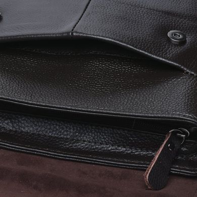 Мужская кожаная сумка на плечо Borsa Leather K18168-brown