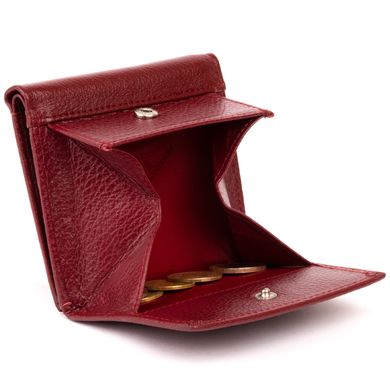 Компактный кошелек женский ST Leather 19257 Бордовый
