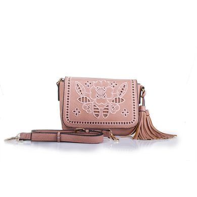 Жіноча міні-сумка з якісного шкірозамінника AMELIE GALANTI (АМЕЛИ Галант) A981178-dark-pink Рожевий