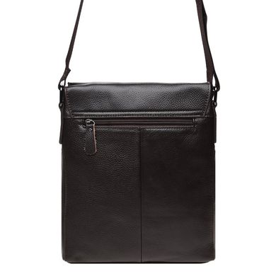 Чоловіча шкіряна сумка на плече Borsa Leather K18168-brown