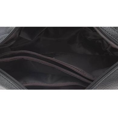 Женская кожаная сумка Borsa Leather 1t300-black