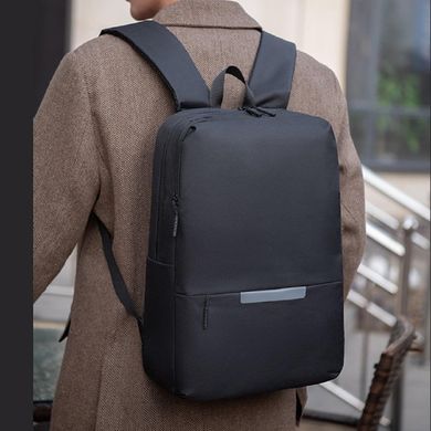 Вместительный мужской текстильный рюкзак Confident AT06-T-444A Черный