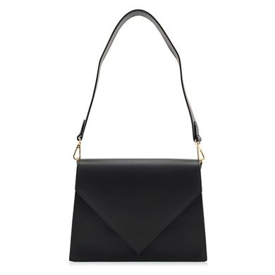 Женская каркасная сумочка с клапаном Firenze Italy F-IT-8704A Черный