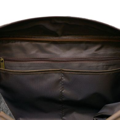 Дорожная комбинированая сумка Canvas и Crazy Horse RG-3032-4lx бренда TARWA Коричневый