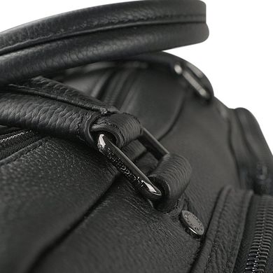Чоловіча шкіряна сумка Giorgio Ferretti 147-black