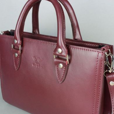 Женская кожаная сумка Fancy бордовая Blanknote TW-Fency-mars-ksr