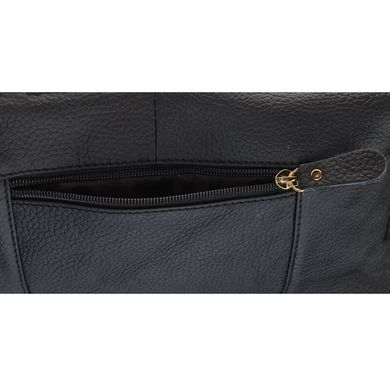 Жіноча шкіряна сумка Borsa Leather 1t300-black