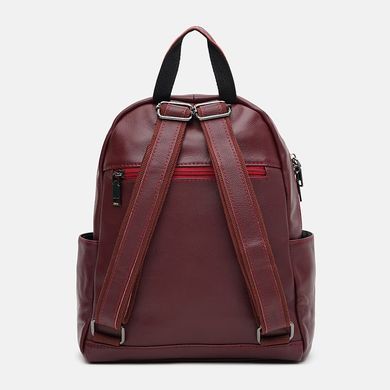 Шкіряний жіночий рюкзак Borsa Leather k110086w-bordo