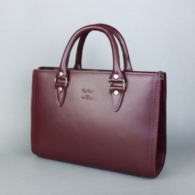 Женская кожаная сумка Fancy бордовая Blanknote TW-Fency-mars-ksr