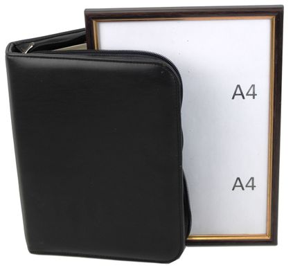 Мужская деловая папка формата А5 Portfolio Portbw08 черная