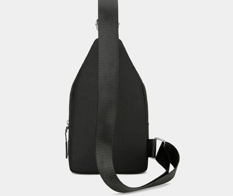 Мужская текстильная сумка слинг Confident ATN01-6-123A Черный